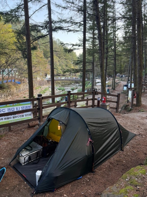 ️ 남양주 캠핑/백보킹 - 수동가족쉼터 일반야영장