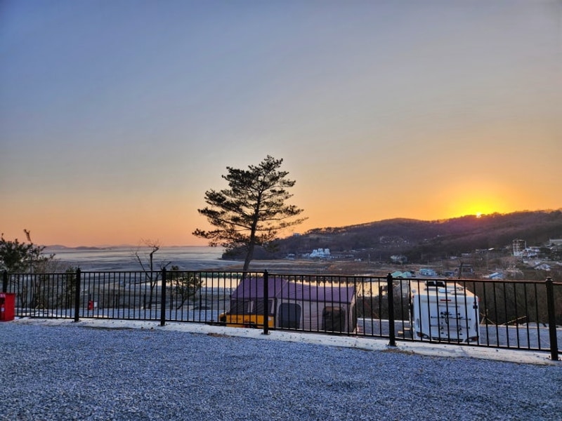 강화 동검도 신규오픈 오션포레스트캠핑장 D1사이트 리뷰