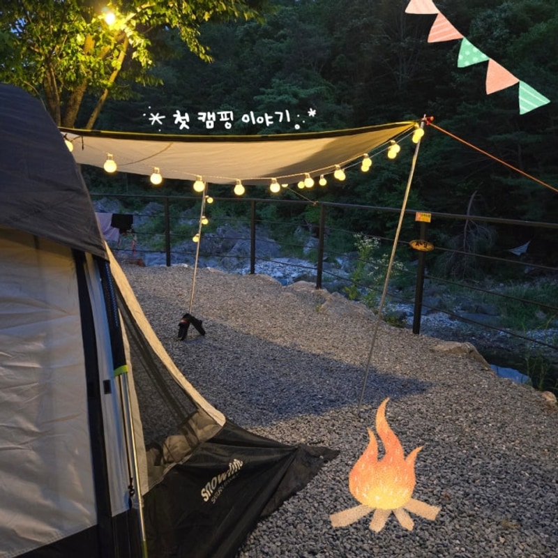 [EP.1] 충북 제천_월악아지트캠핑장ʕ·ᴥ·ʔ⛺️