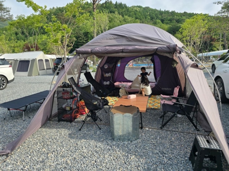 6/6~6/8 태백 눈꽃야영장 캠핑 첫째날