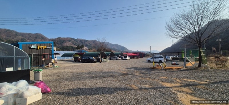 가평 물멍캠프 _ 파쇄석사이트