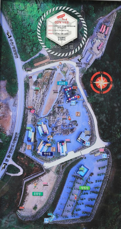 큐브존캠핑장 배치도 1