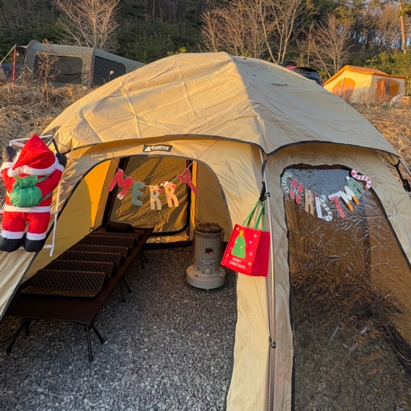 [캠핑] 안성 캠프그라운드 화우 (너무 좋았던 크리스마스 캠핑)