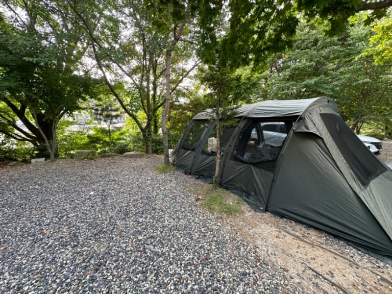 여름캠핑 계곡캠핑장 무주수목원캠핑장 A3사이트