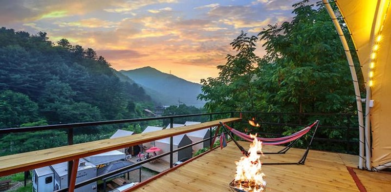 새연 글램핑 카라반 설악2호점 대표 사진