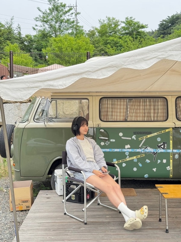 청도 글램핑ㅣ에이스캠프 카라반 D1 후기