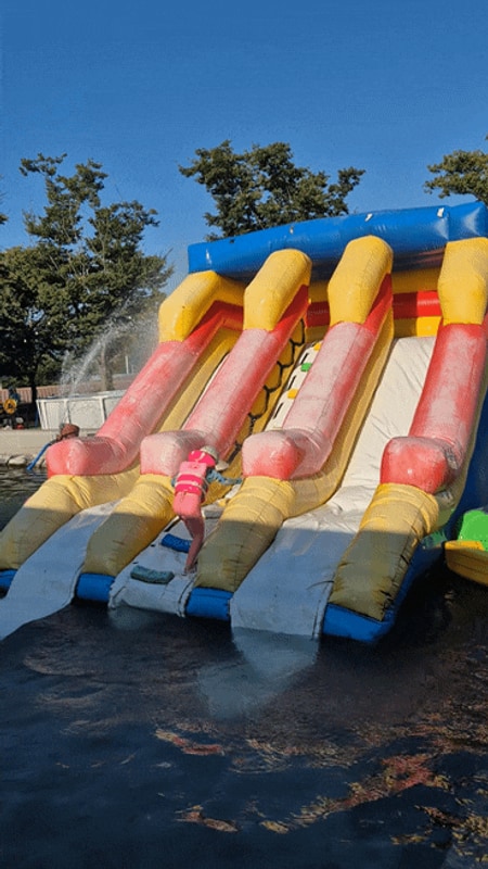 청도 섶마리농촌체험휴양마을 캠핑장 방문기 l 청도 수영장...