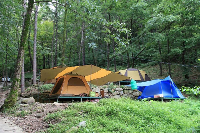 와룡자연휴양림 자동차야영장 시설 사진 11