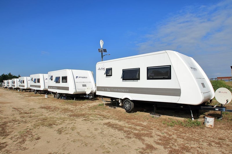 청간정 콘도 카라반 캠핑장 시설 사진 8