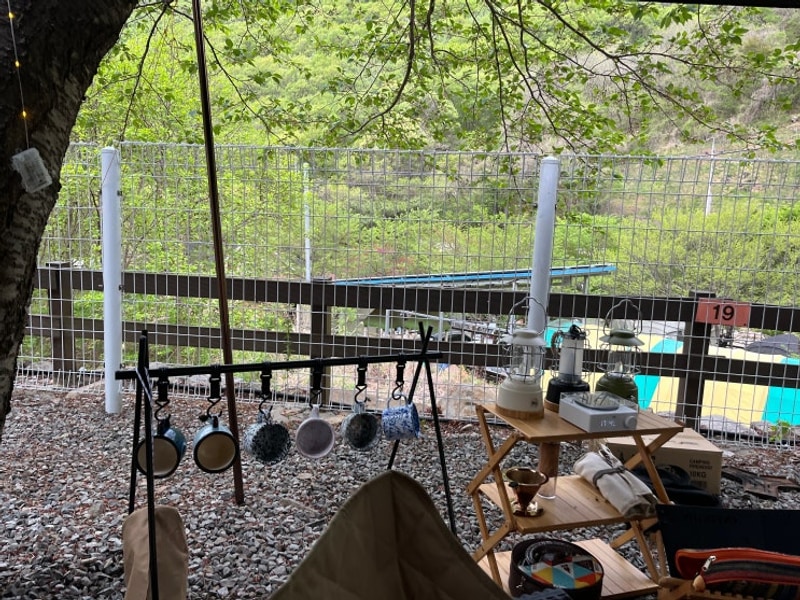 경남 물놀이 계곡캠핑장 양산 무릉도원 명당 C18 19 20