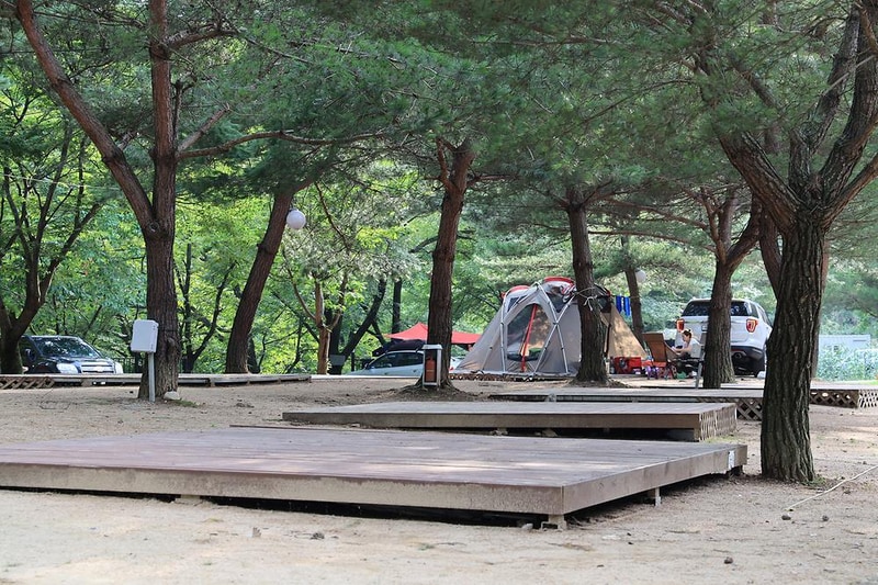 검산별빛캠핑장 시설 사진 1