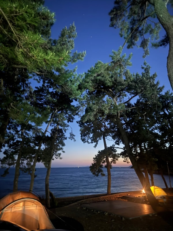 고흥 나로힐링캠핑장｜힐링 그 자체였던 바다뷰 캠핑 후기