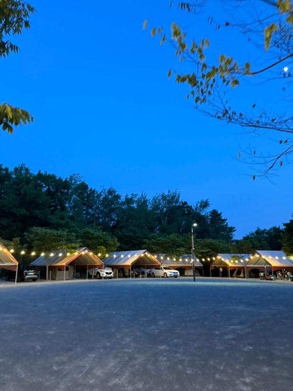 김해가야달빛야영장 달빛존 9번 사이트