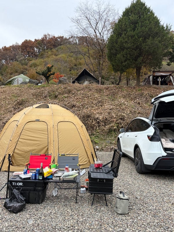 연천 스톤브룩캠핑장 차박캠핑 추천 후기ㅣ 주상절기 감성 미쳤다
