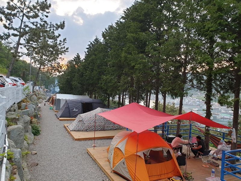 통영 편백숲길관광농원 캠핑장 시설 사진 12