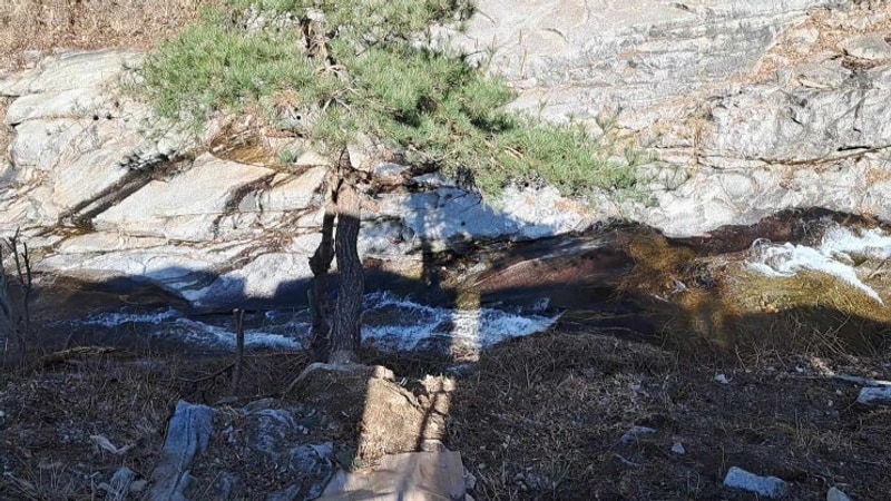 [공유] 드론으로 촬영한  대구 군위 팔공산 돌담캠핑장