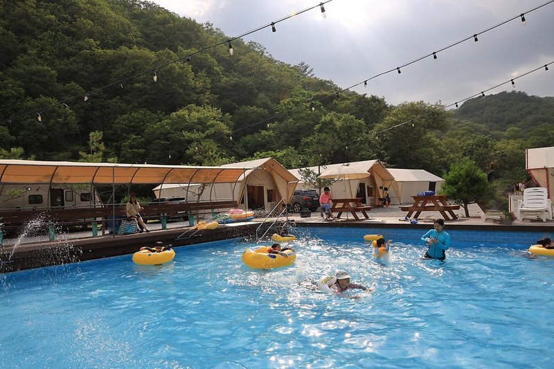 산중호걸 글램핑 시설 사진 5