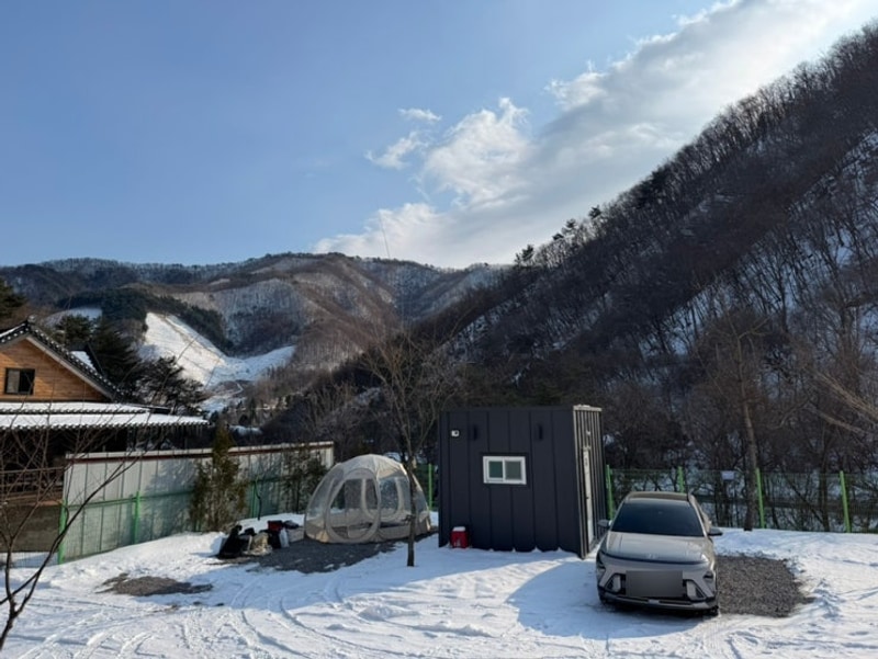캠핑일기 - 춘천 수복캠핑장(설 연휴 잘먹고 잘놀았던..)