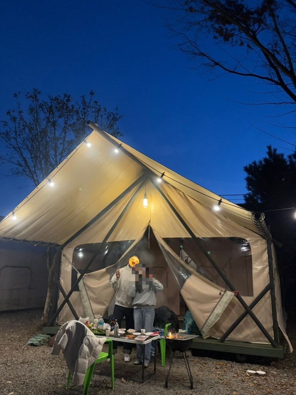 [파주] 당일치기 글램핑 ‘하늘연캠핑장’ 솔직 후기!