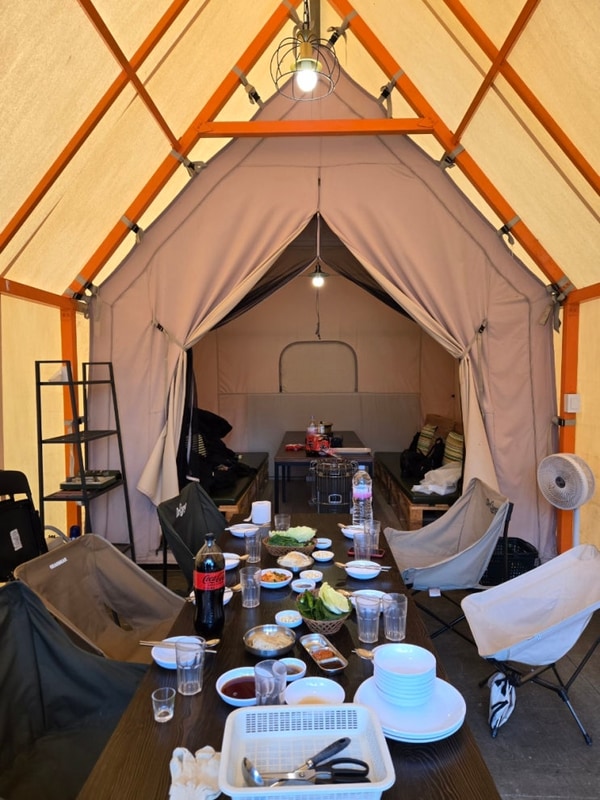 뚜벅이도 즐길 수 있는 서울 바베큐 글램핑장, 서초 바글