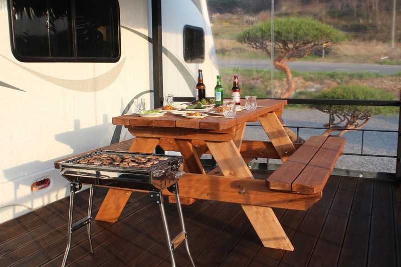 소나무 풍경 펜션 야영장 시설 사진 5