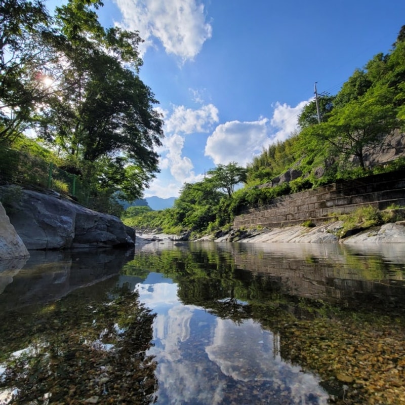 신생 캠핑장 추천!! 경남 산청 중산리 계곡 지리산 반달캠핑장