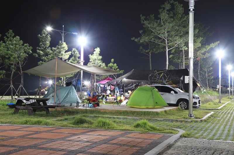 백도오토야영장 시설 사진 1