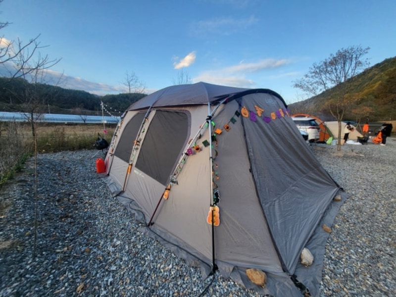 별빛사이 평창 캠핑장 with 할로윈데이