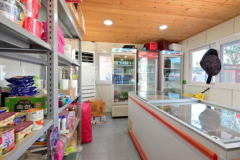 대황강 자연휴식체험장 야영장 시설 사진 1