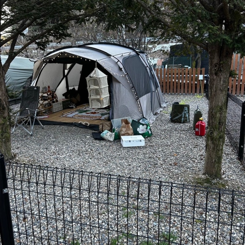 경기도 여주 반려견과 함께 하는 캠핑 장박도 가능한 캠핑주막...