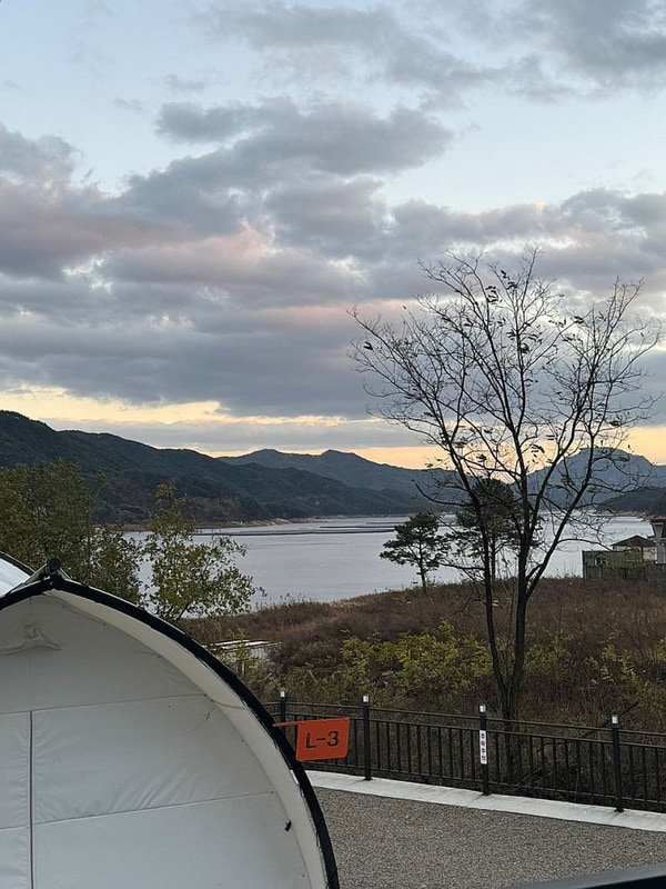 경남 합천 '리드글램핑' 잔잔한 호수뷰가 멋있는 신상 글램핑