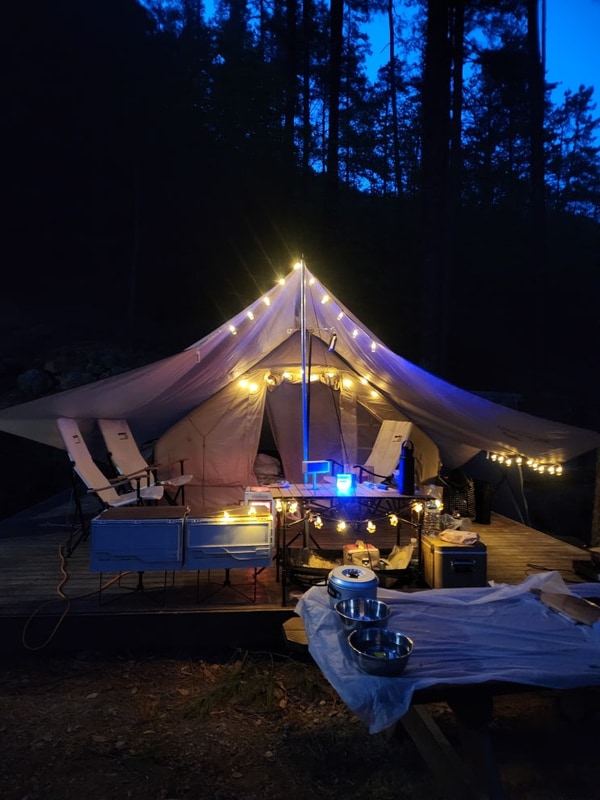 광양 백운산 자연휴양림, 비 오는 날 숲속 캠핑과 힐링 산책