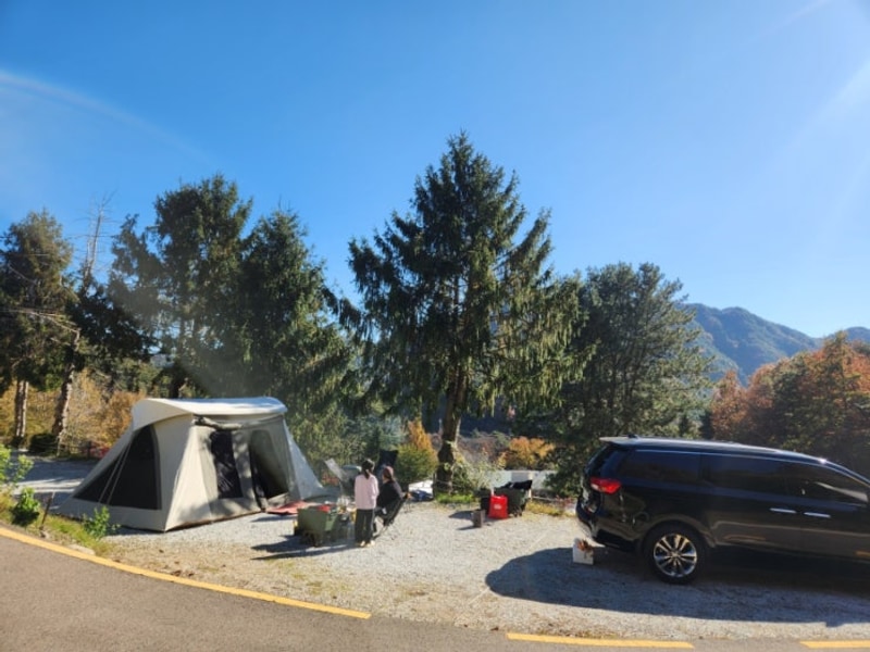 121번째 함양 라온캠핑장 1박 가을캠즐기기