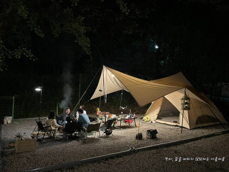 30년지기들과 1박 2일 - 포천 레이크문캠핑장 (25.5.31~6.1)