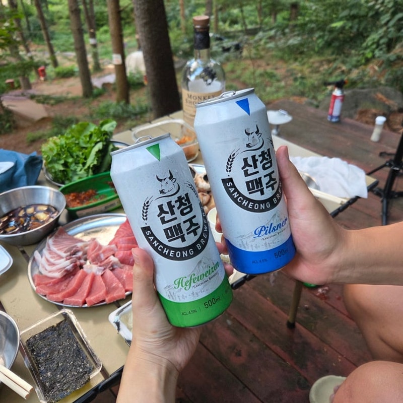 <지리산숲속의쉼터> 캠핑장 / 지리산 계곡 /산청 근처 맛집...