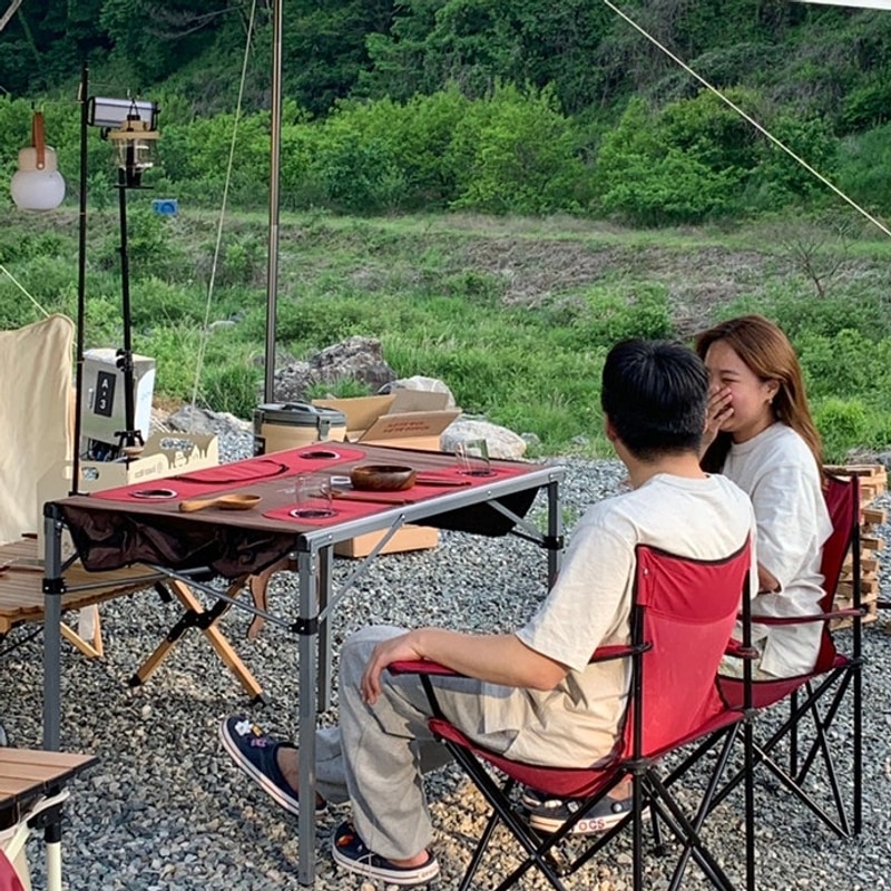 경상도 신상 캠핑장  청도 오토캠핑장 내를 건너서 숲으로...