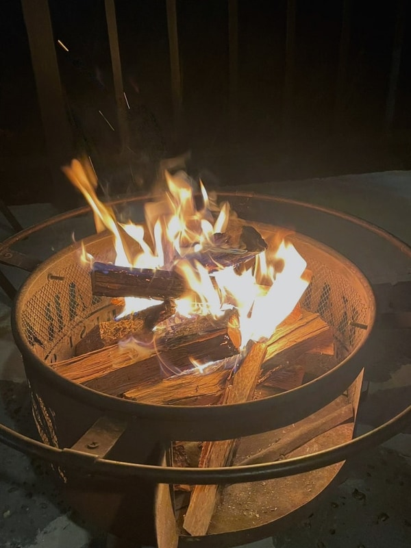 [합천 리드글램핑] 고즈넉하니 타닥타닥 소리에 잠긴다