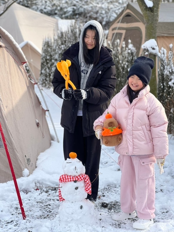 서산 해미 모꼬지 캠핑장 이용후기(폭설캠핑)