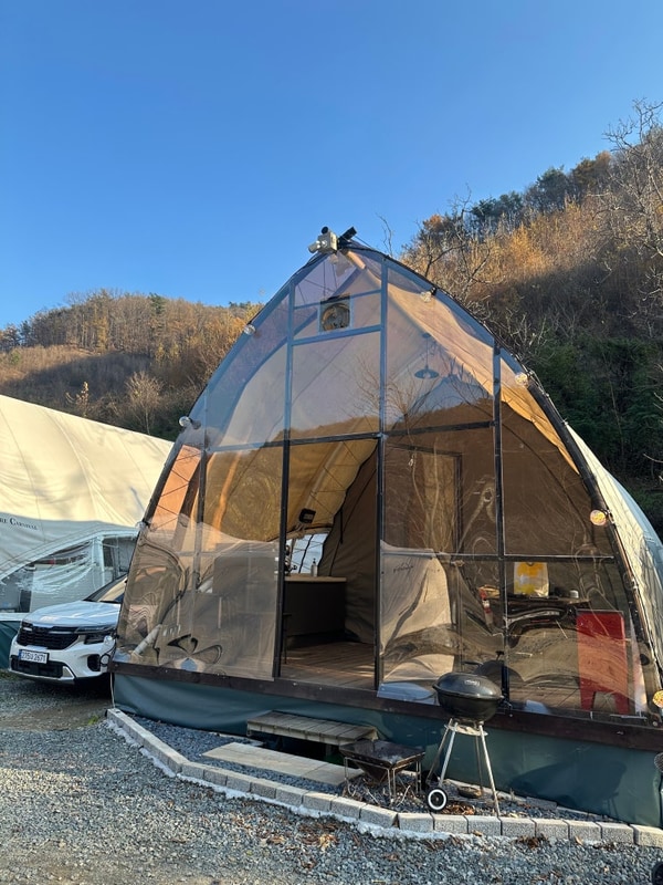 천안트리하우스 장박, 글램핑, 계곡 광덕산 근처 캠핑장 이용 후기