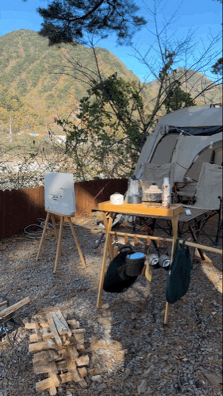 캠핑)인제 돌배 야영장 가을캠핑/예약/캠핑사이트/캠핑장시설