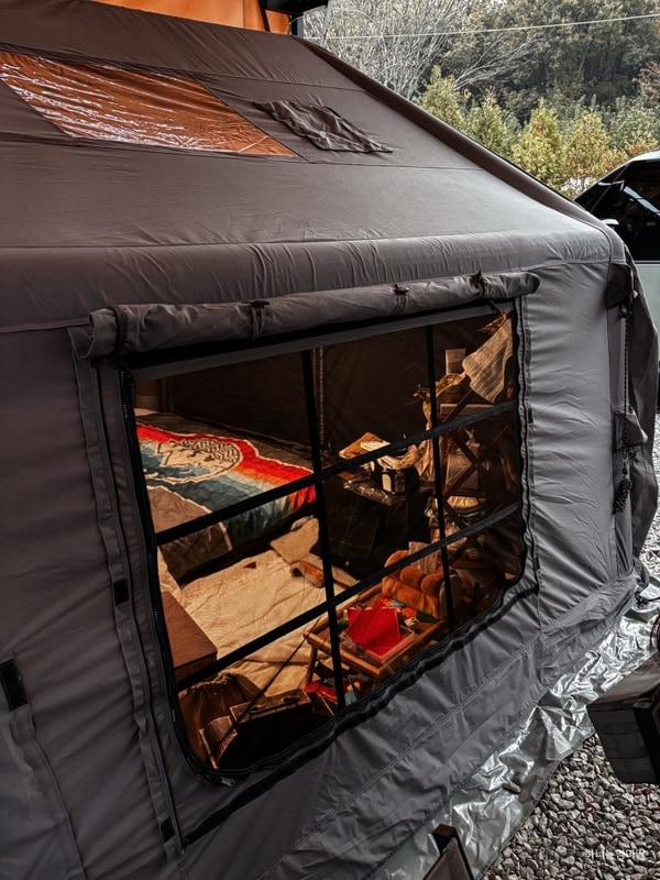 [평택] 낭만팩토리 캠핑장 대형 타프존 T4 사이트 & 쿠디 10.0...