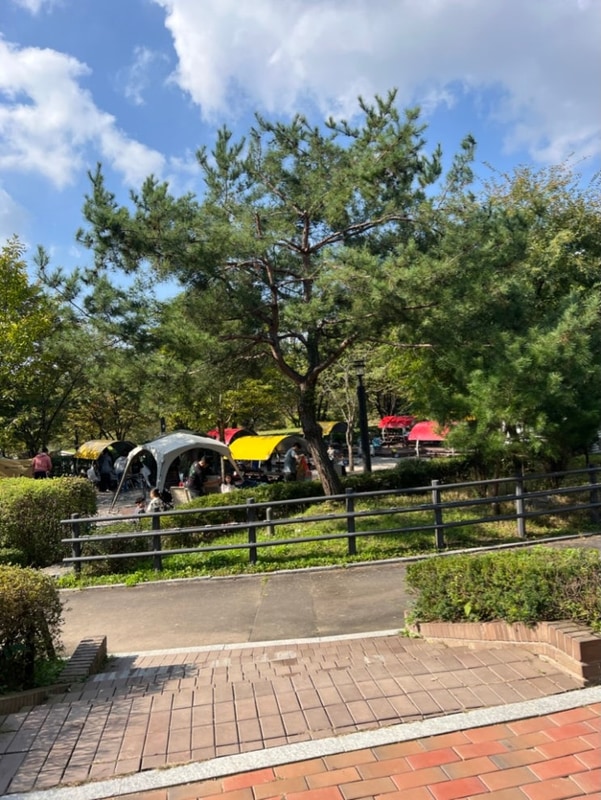 [내돈내산] 강동그린웨이 가족캠핑장 | 주차꿀팁 | 예약하는 법