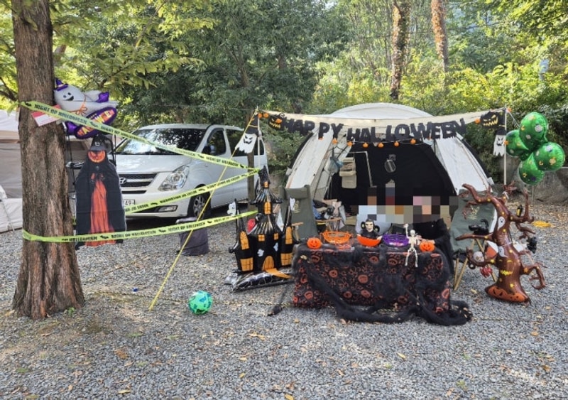 [9번째캠핑] 밀양댐스쿨캠핑장