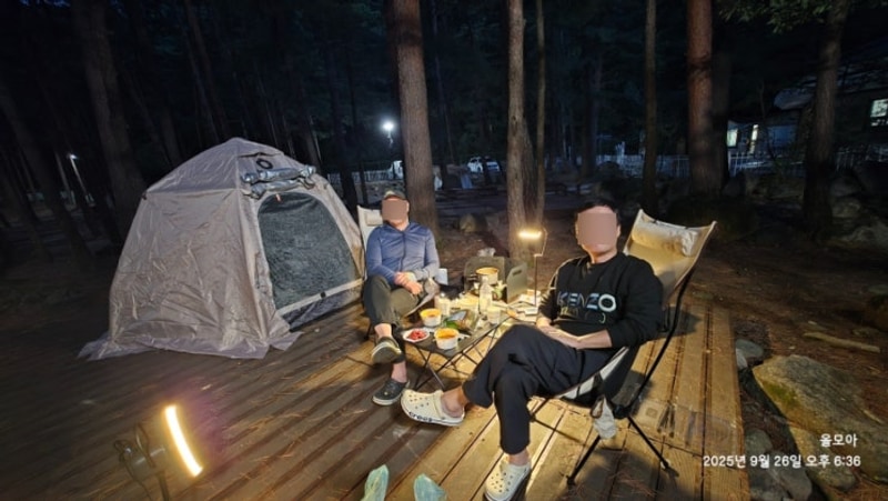 [동해 캠핑] 로티캠프... 함께한 무릉계곡힐링캠핑장 캠핑 feat....