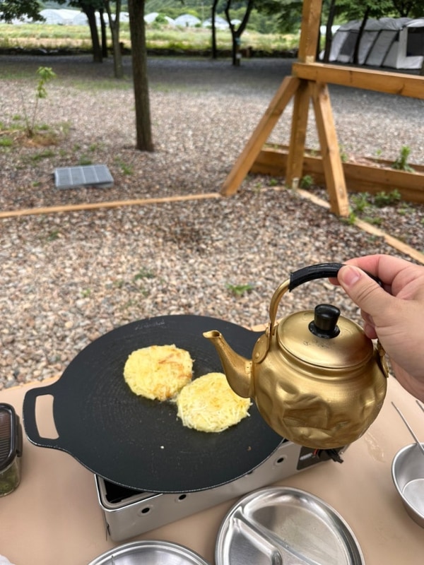 [경주] ‘청석들 캠핑장’ D01 사이트 이용 후기, 계곡에...