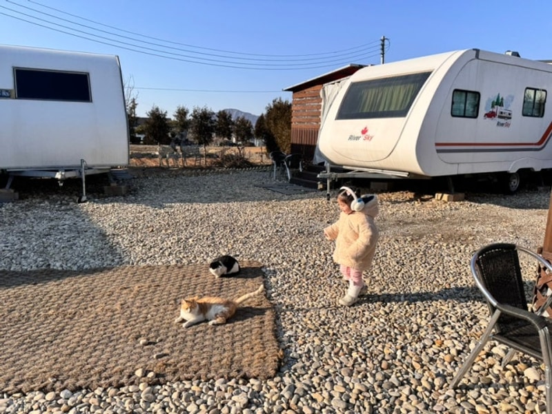 강화 석모도 여행)  헬로카라반, 민머루해수욕장, 카페 삼남피크닉