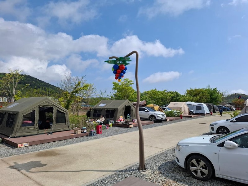 백미리 희망캠핑장 시설 사진 1