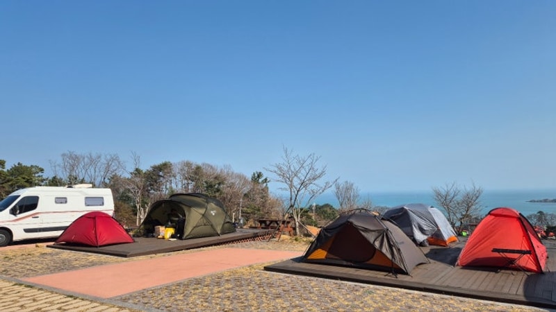 [백명섬] 고흥 거금도 청석오토캠핑장+적대봉(592m) 일출