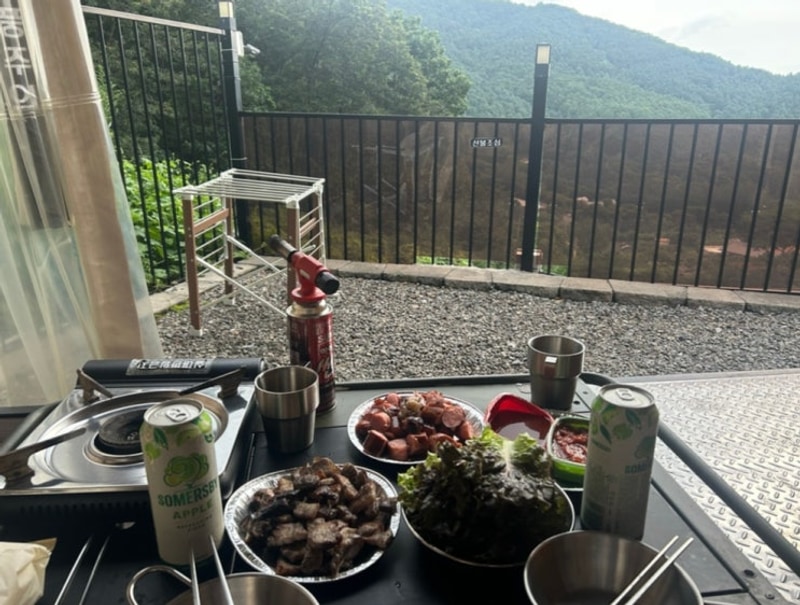 [포천 스푼 글램핑 카라반 후기] 서울 근교 스파가 있는 B5...