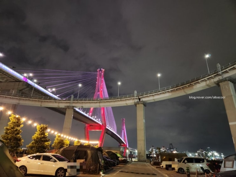 오랜만에 캠핑 6th~부산항대교 뷰맛집 영도마리노 오토캠핑장